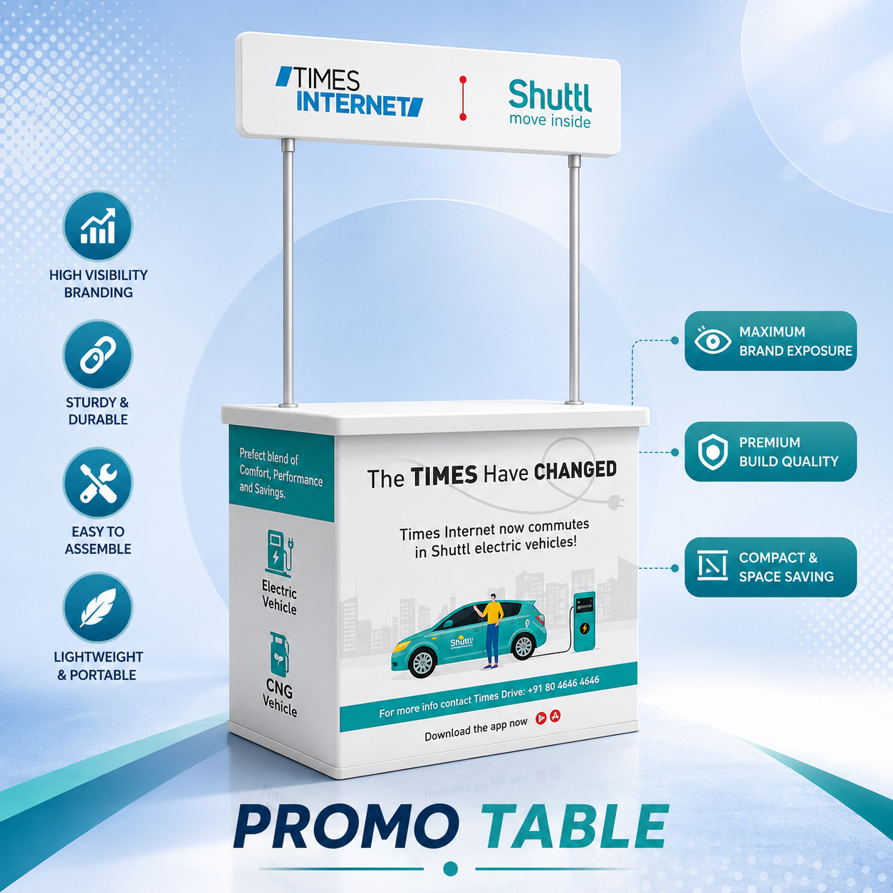 Bamotra Promotional Table